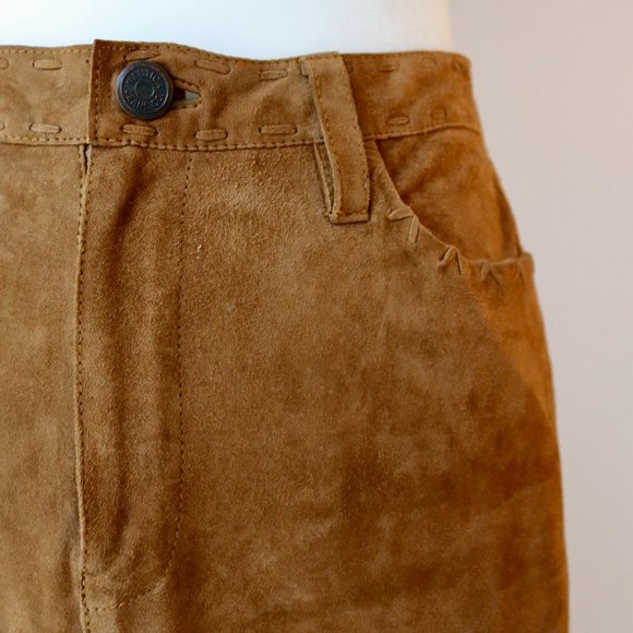 Winter Suede Maxi Skirt - Picture 7 of 11